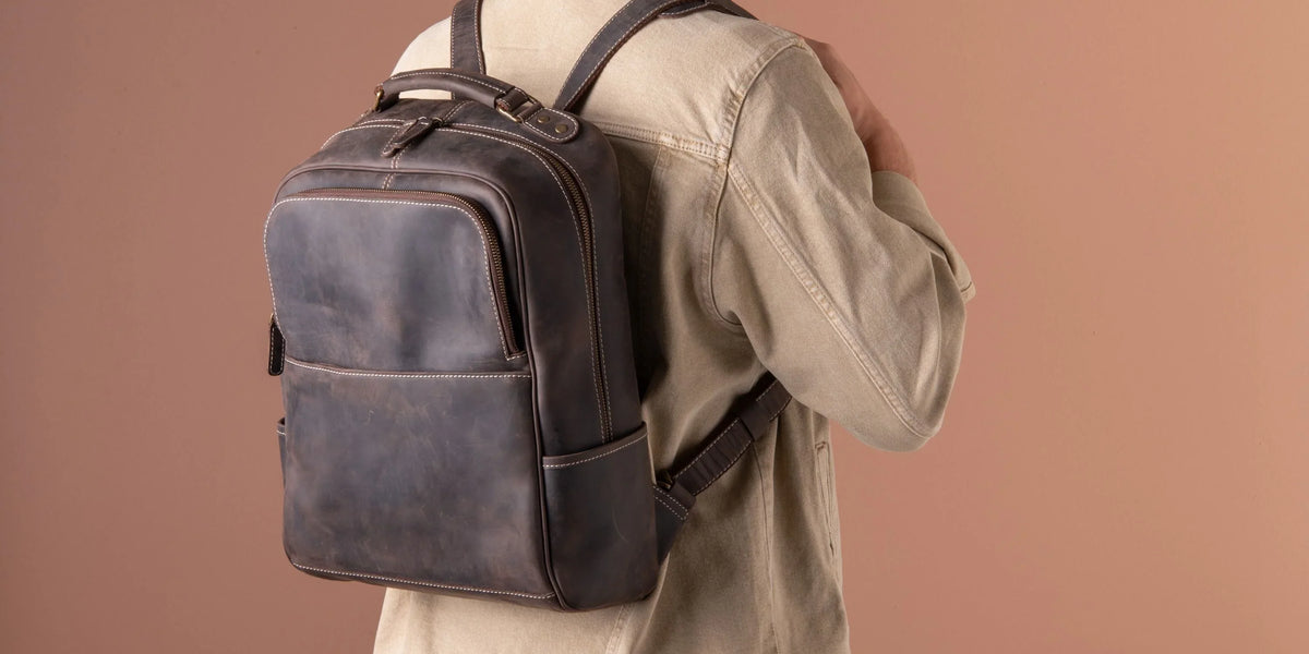 d d leather backpack Canvas DD | Strap Bag hallmarks of Bed Stus renowned quality Lafe Full-Grain Leather Work &