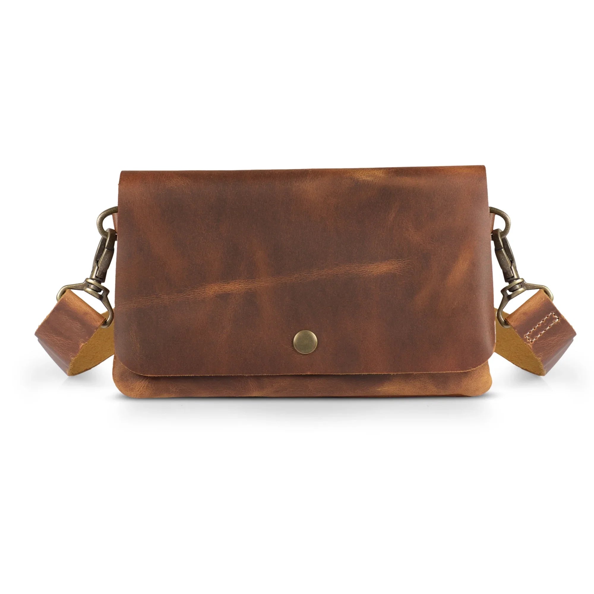 ILI Convertible Retro Leather Bag SLOUCHY CONVERTIBLE SHOULDER BAG – ili New York main image 4