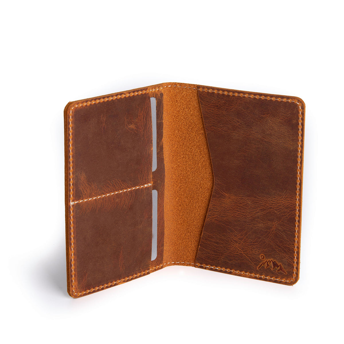 Passport Holder PH3 Cognac Premium Edition - WildWoven Leather Products