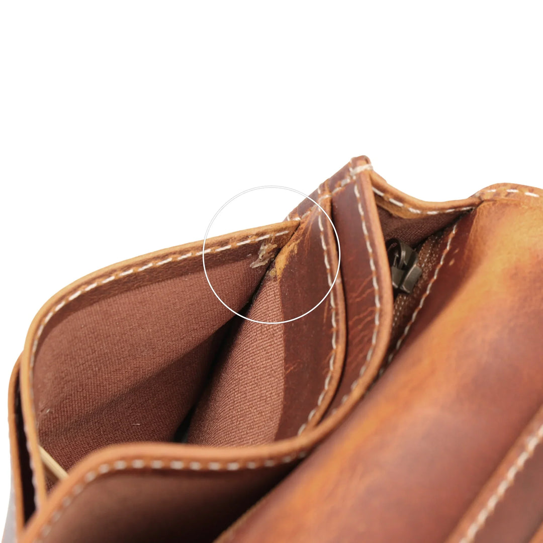 Peel Crazy Horse Leather Wallet – Yukon Bags