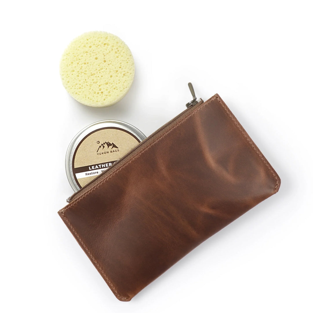 Afon Leather Conditioning Kit | Crazy Horse Leather Care | Yukon Bags