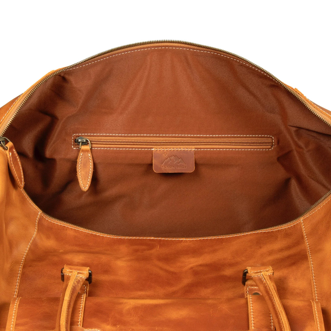 バッグ Conte Max by Navi leather duffle bag Archibald Leather Duffle Bag | 47L Weekender with Shoe Compartment
