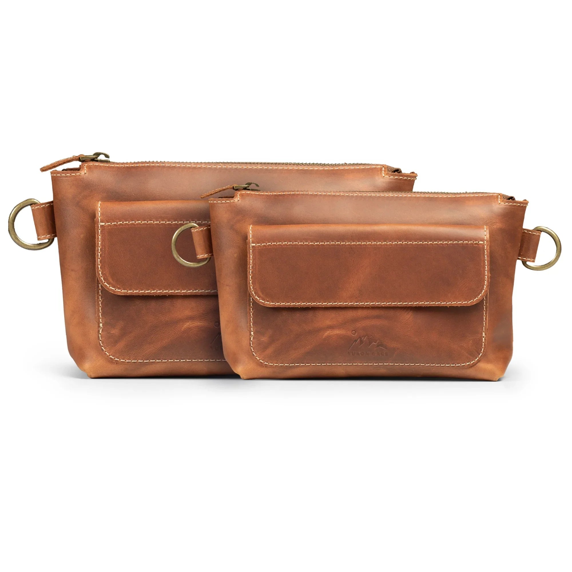 Carmacks Leather Convertible Crossbody Bag | Small & Large 