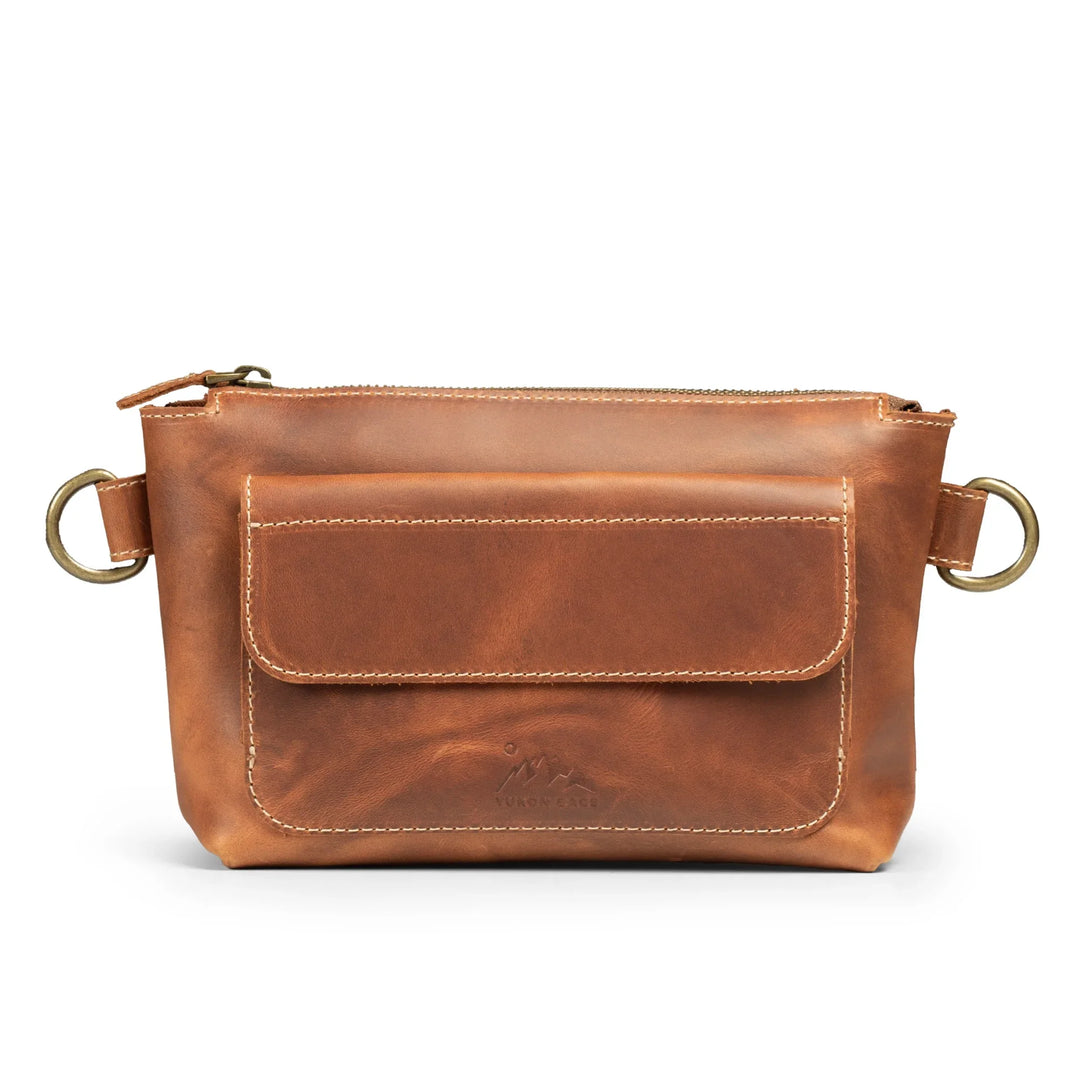 U*N様 定価6万　GUNTAS Genuine Leather Crossbo Carmacks Leather Convertible Crossbody Bag | Small & Large Sizes