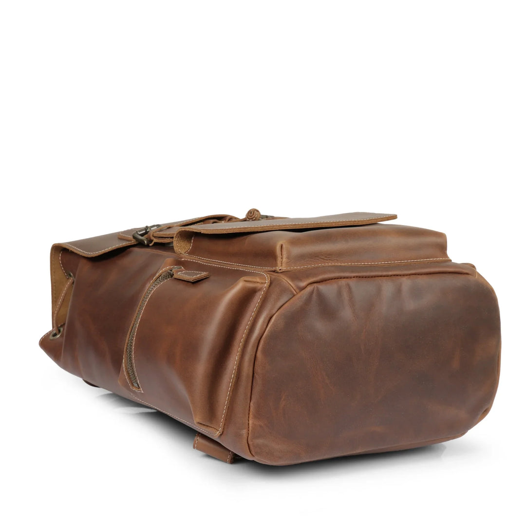 Harper Large Leather Backpack