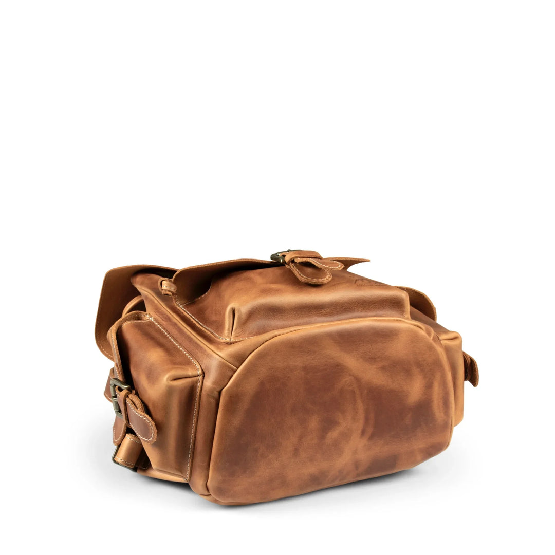 Hess Women's Leather Mini Backpack -Small Daypack for 13