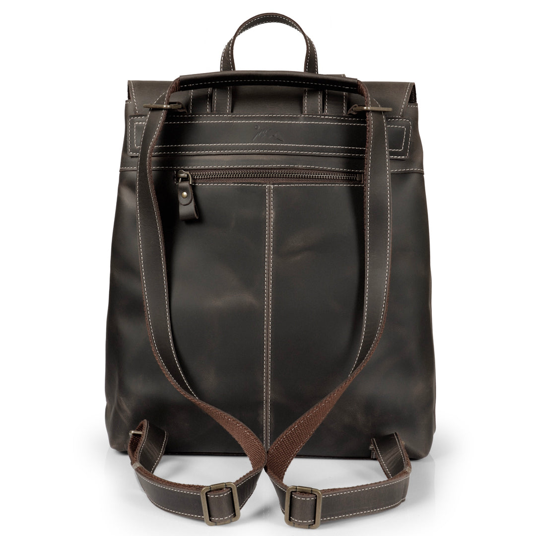 Hinton Crazy Horse Leather Backpack – Yukon Bags