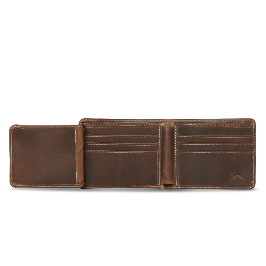 Liard Crazy Horse Leather Wallet | Durable Men's Wallet | Yukon Bags