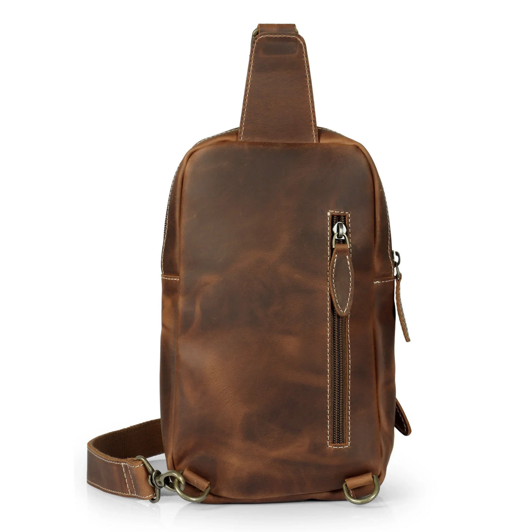 crossbody leather backpack bags Macaulay Leather Crossbody Bag