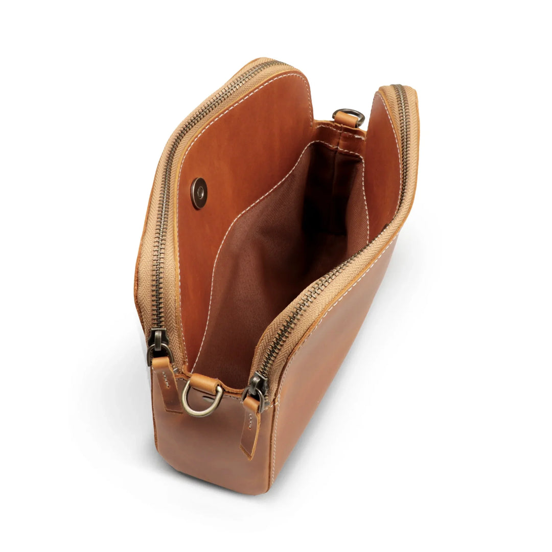 Leather Crossbody Mini Bag | Small Leather Purse | Yukon Bags