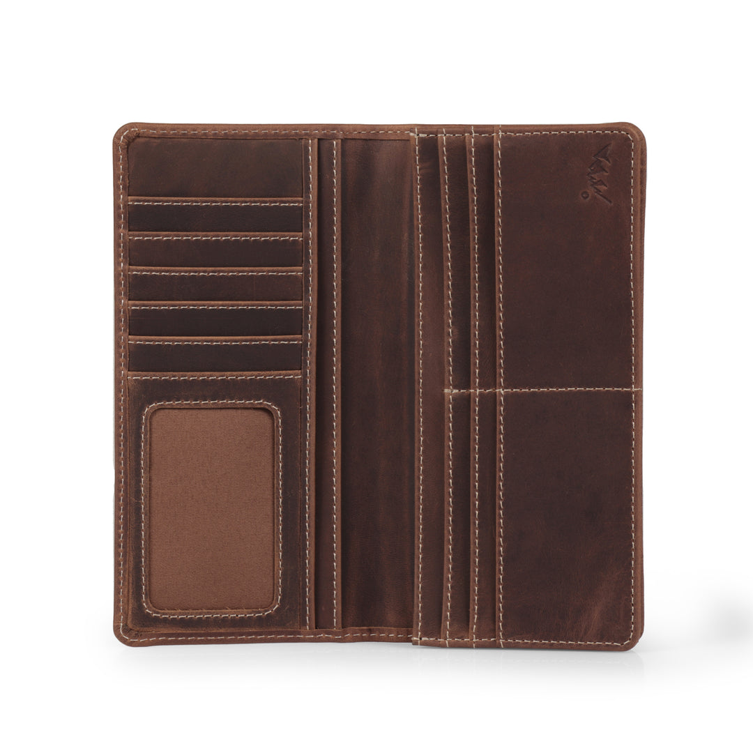 Peel Crazy Horse Leather Wallet – Yukon Bags