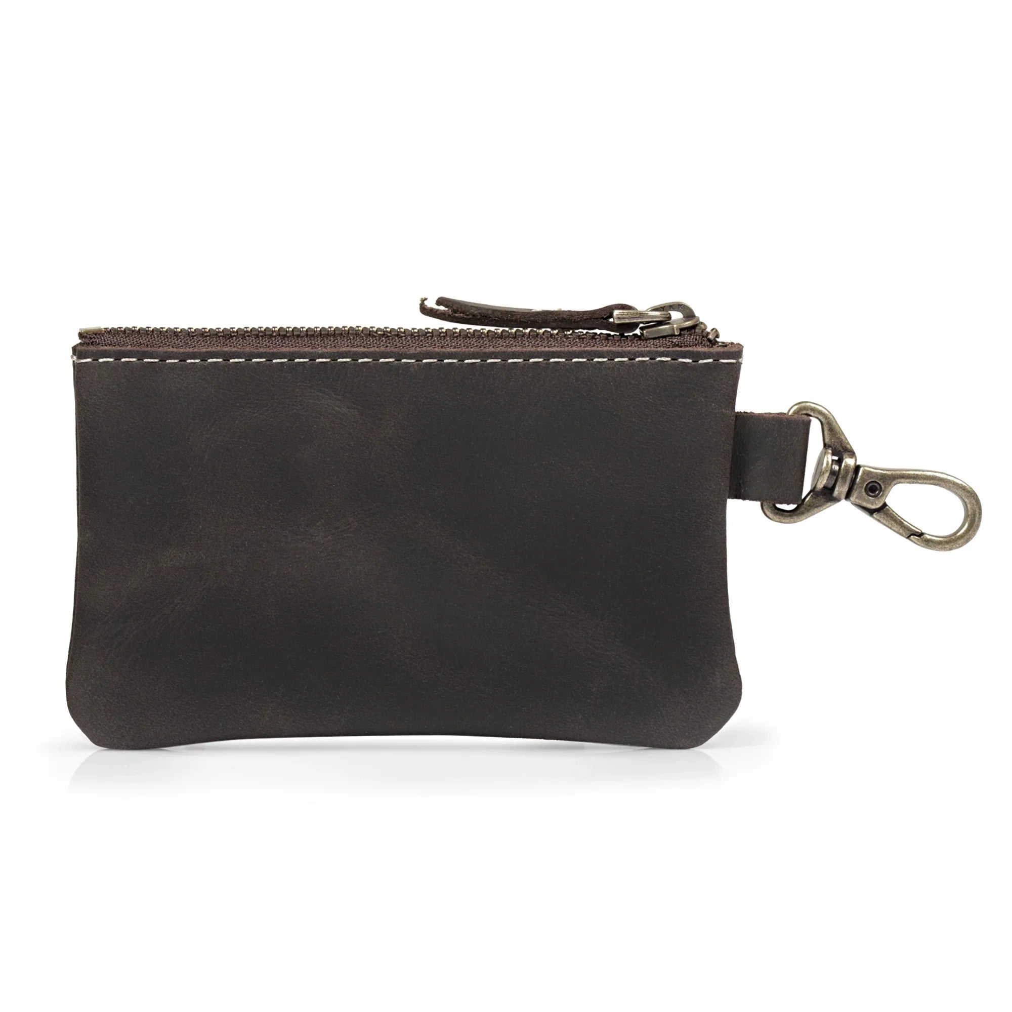 Pelly Leather Mini Pouch with Hook | Clip-On Coin Case | Yukon Bags