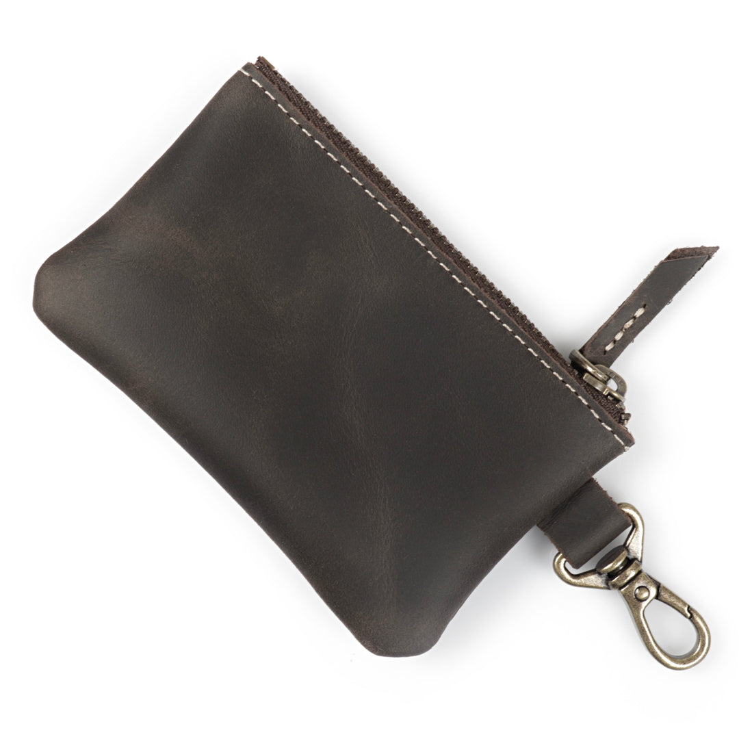 Pelly Leather Mini Pouch with Snap Hook – Yukon Bags