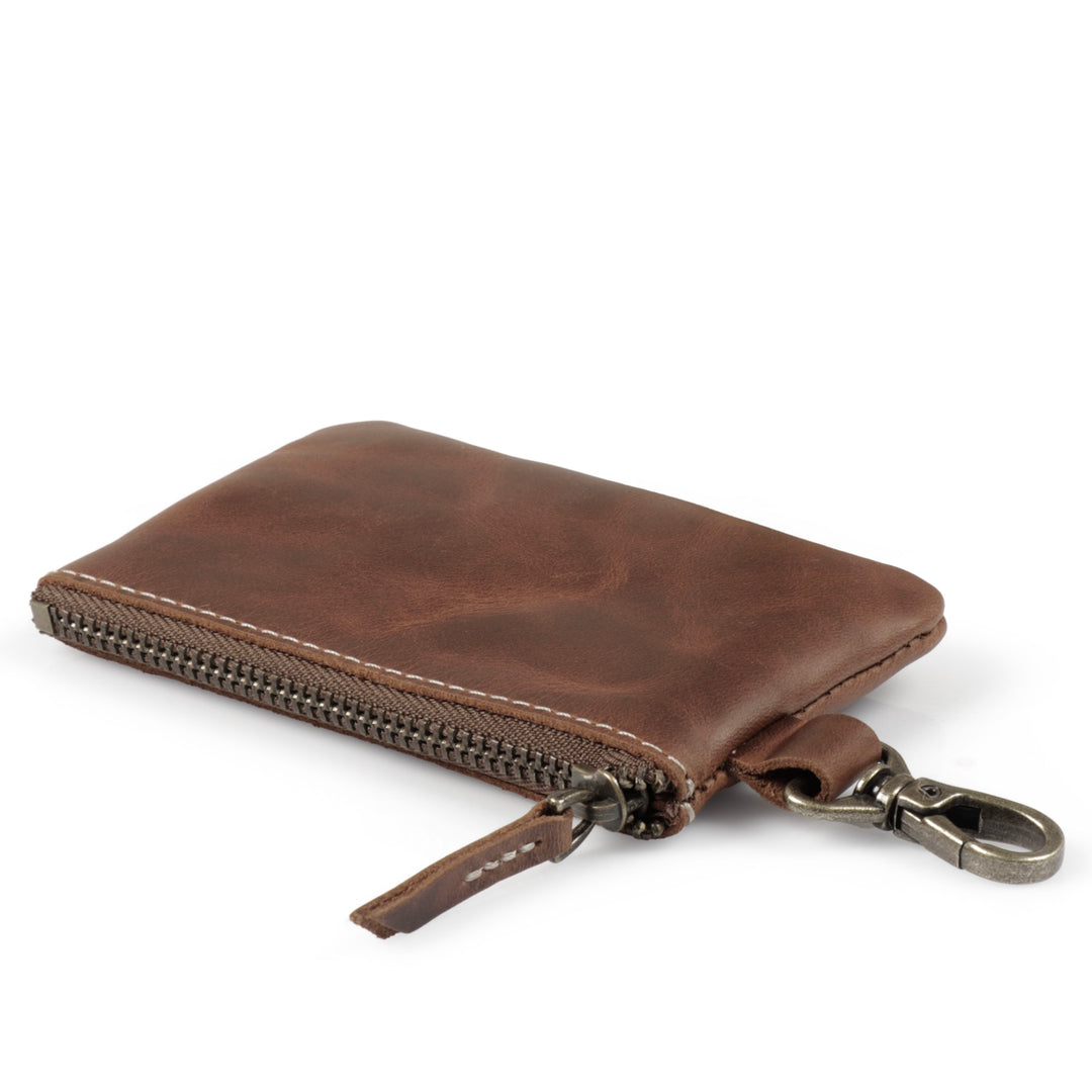 Pelly Leather Mini Pouch with Snap Hook – Yukon Bags