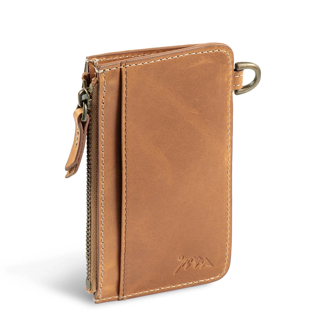 Pine Mini Leather Coin Wallet | Small Change Purse | Yukon Bags
