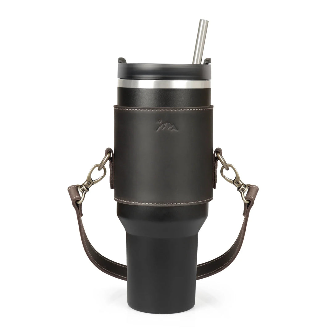 Selwyn Leather Stanley Quencher Tumbler Holder | Warehouse Sale