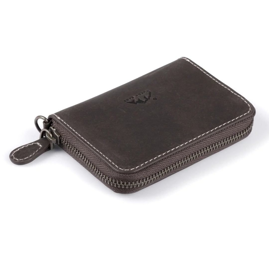 Shea Leather Wristlet Wallet | Zip Phone Clutch | Yukon Bags