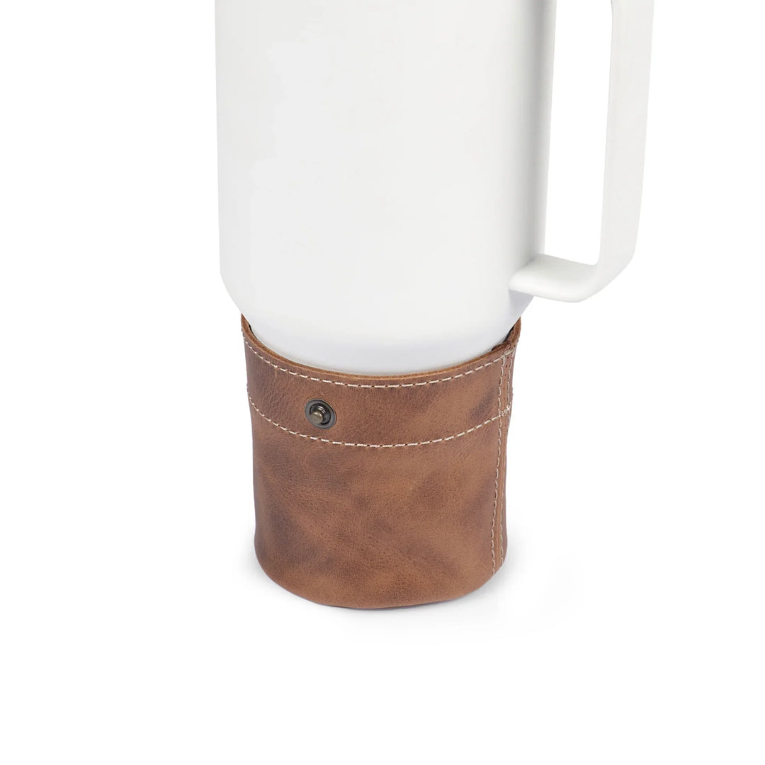 Taiga Leather YETI Rambler Straw Mug Pouch