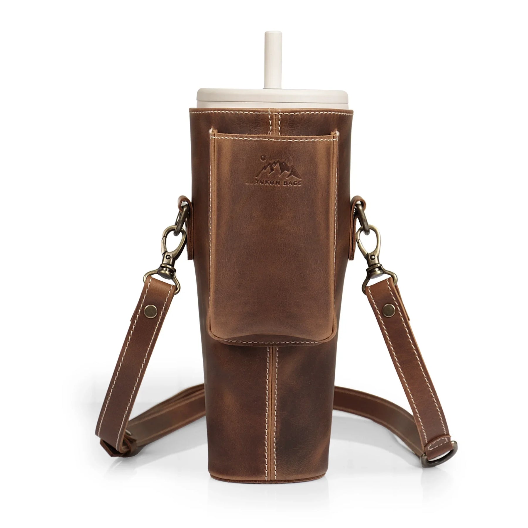 Tundra Leather BrüMate Era 40 oz Tumbler Bottle Pouch | Warehouse