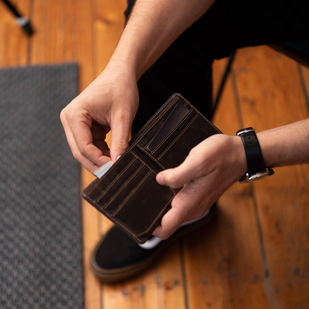 Volcano Crazy Horse Full Grain Wallet – Yukon Bags