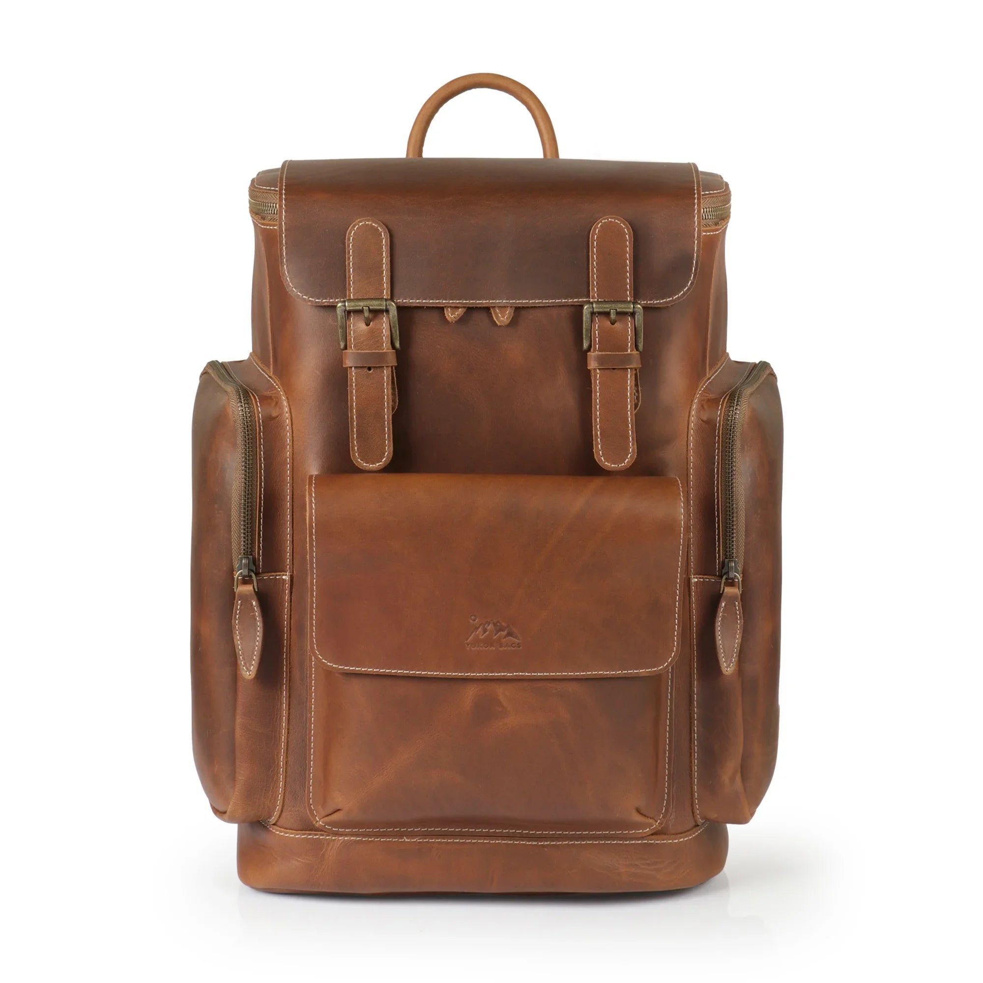 abbeydale black house check canvas and leather backpack Burberry House Check Abbeydale Backpack Canvas & Leather –  archangelauthentics main image 0