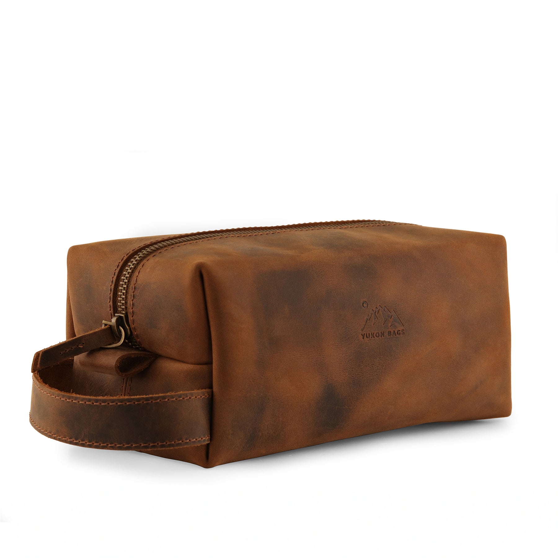 Dopp Kit Toiletry Bag Brown For Men 28cm/ 11 in M46696 