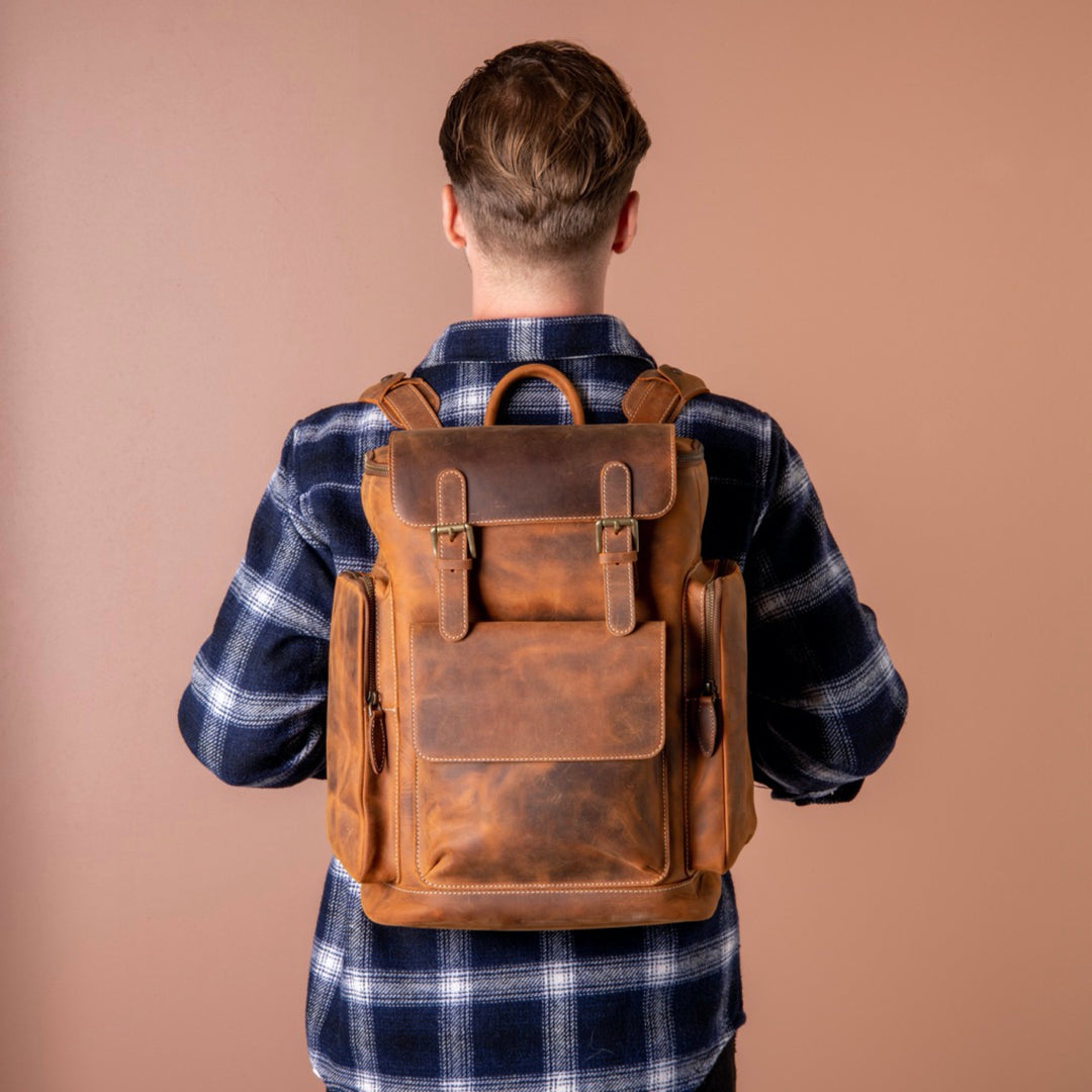 Yukon Crazy Horse Leather Backpack – Yukon Bags